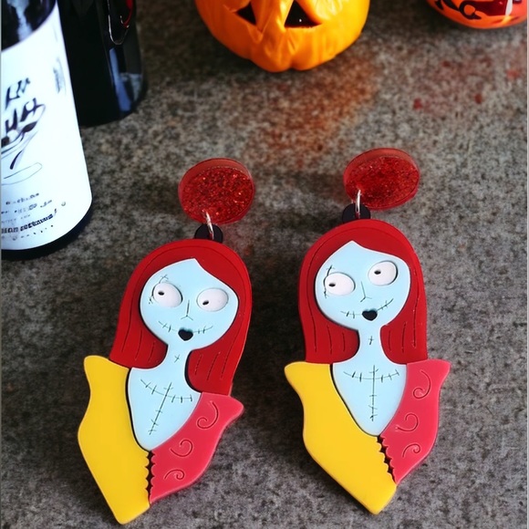 Fourty Dreams Boutique Jewelry - New NBC Sally Nightmare Before Christmas earrings